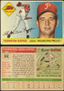 1955 Topps Thornton Kipper #62 Philadelphia Phillies Fair — Example C front and back of card