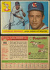1955 Topps Charlie Bishop #96 Kansas City Athletics Fair Example B front and back of card