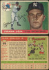 1955 Topps Frank Leja #99 New York Yankees Fair front and back of card