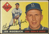 1955 Topps Ed Roebuck #195 Brooklyn Dodgers RC High Number Fair front of card