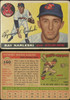 1955 Topps Ray Narleski #160 Cleveland Indians RC Low Grade - Creases Example B front and back of card
