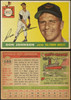1955 Topps Don Johnson #165 Baltimore Orioles High Number Fair Example B front and back of card