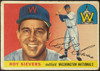 1955 Topps Roy Sievers #16 Washington Senators Fair — Example B front of card