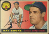 1955 Topps Ray Boone #65 Detroit Tigers Low Grade - Creases — Example B front of card