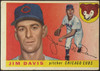 1955 Topps Jim Davis #68 Chicago Cubs RC Low Grade - Creases Example D front of card