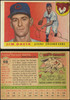1955 Topps Jim Davis #68 Chicago Cubs RC Low Grade - Creases Example D front and back of card