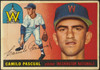 1955 Topps Camilo Pascual #84 Washington Senators RC Fair Example B front of card