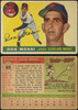 1955 Topps Don Mossi #85 Cleveland Indians Fair — Example B front and back of card