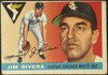 1955 Topps Jim Rivera #58 Chicago White Sox Fair Example C front of card