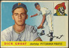 1955 Topps Dick Groat #26 Pittsburgh Pirates Fair — Example A front of card