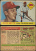 1955 Topps Mayo Smith #130 Philadelphia Phillies RC Fair Example C front and back of card