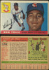 1955 Topps Bob Trice #132 Kansas City Athletics Fair Example B front and back of card
