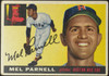 1955 Topps Mel Parnell #140 Boston Red Sox Fair Example B front of card