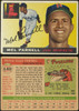 1955 Topps Mel Parnell #140 Boston Red Sox Fair Example B front and back of card