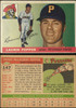1955 Topps Laurin Pepper #147 Pittsburgh Pirates Fair Example D front and back of card