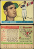 1955 Topps Dusty Rhodes #1 New York Giants Fair Example C front and back of card