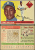 1955 Topps Jim Gilliam #5 Brooklyn Dodgers Low Grade - Creases — Example C front and back of card