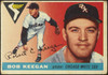1955 Topps Bob Keegan #10 Chicago White Sox Fair Example B front of card