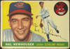 1955 Topps Hal Newhouser #24 Cleveland Indians Fair Example C front of card