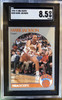 1990-91 NBA Hoops Mark Jackson #205 Menendez Brothers Cameo SGC 8.5 front of card