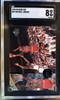 1994 Upper Deck Rare Air Michael Jordan #89 HOF SGC 8 front of card