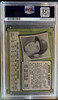 1971 Topps Steve Garvey #341 RC PSA 5 back of card
