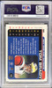 2000 Pacific Paramount Tom Brady #138 RC PSA 5 back of card