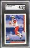 2000 Pacific Paramount Tom Brady #138 RC SGC 4.5 front of card
