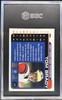 2000 Pacific Paramount Tom Brady #138 RC SGC 4.5 back of card