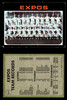 1971 Topps Montreal Expos #674 Team Card High Number Low Grade - Creases front and back of card