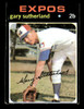1971 Topps Gary Sutherland #434 Montreal Expos Good front of card