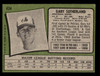 1971 Topps Gary Sutherland #434 Montreal Expos Good back of card
