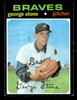1971 Topps George Stone #507 Atlanta Braves VG front of card