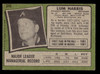 1971 Topps Lum Harris #346 Atlanta Braves Good back of card