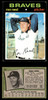 1971 Topps Ron Reed #359 Atlanta Braves Good front and back of card
