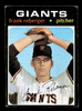 1971 Topps Frank Reberger #251 San Francisco Giants VG front of card