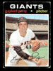 1971 Topps Gaylord Perry #140 San Francisco Giants HOF Good front of card