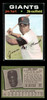 1971 Topps Jim Hart #461 San Francisco Giants Low Grade - Creases front and back of card
