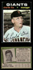 1971 Topps Charlie Fox #517 San Francisco Giants RC Good front and back of card