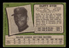 1971 Topps Duffy Dyer #136 New York Mets Good back of card