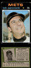 1971 Topps Bob Aspromonte #469 New York Mets Low Grade - Creases front and back of card