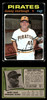 1971 Topps Danny Murtaugh #437 Pittsburgh Pirates Good front and back of card