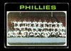 1971 Topps Philadelphia Phillies #268 Team Card Fair front of card