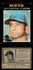 1971 Topps Jerry Robertson #651 New York Mets High Number SP VG front and back of card
