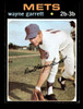1971 Topps Wayne Garrett #228 New York Mets VG front of card
