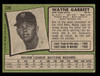 1971 Topps Wayne Garrett #228 New York Mets VG back of card