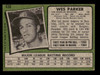 1971 Topps Wes Parker #430 Los Angeles Dodgers VG back of card