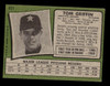 1971 Topps Tom Griffin #471 Houston Astros Good back of card