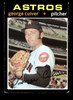 1971 Topps George Culver #291 Houston Astros Good front of card