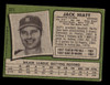 1971 Topps Jack Hiatt #371 Houston Astros Good back of card